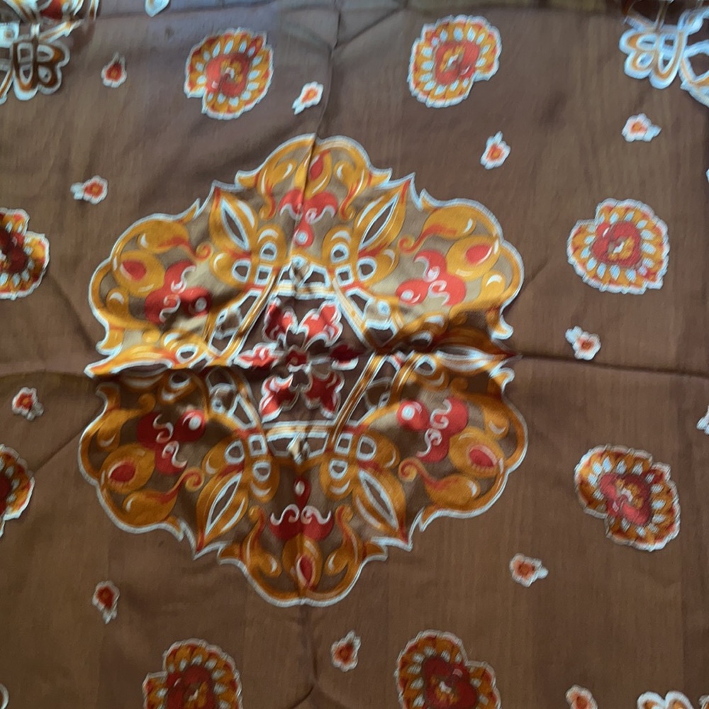 Vakko Silk & Chiffon Scarf, new with tags - Picture 4 of 6